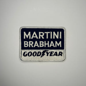 Original Martini Brabham Goodyear Patch