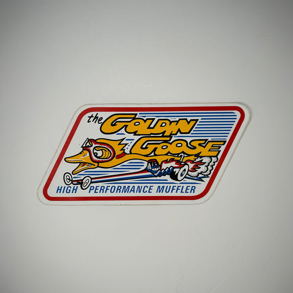 Original The Golden Goose High Performance Muffler Decal