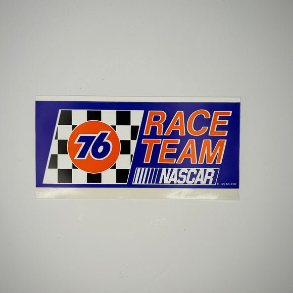 Original 76 Race Team NASCAR Decal