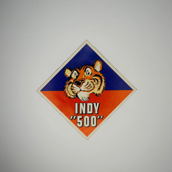 Original Esso Tiger Indy 500 Decal