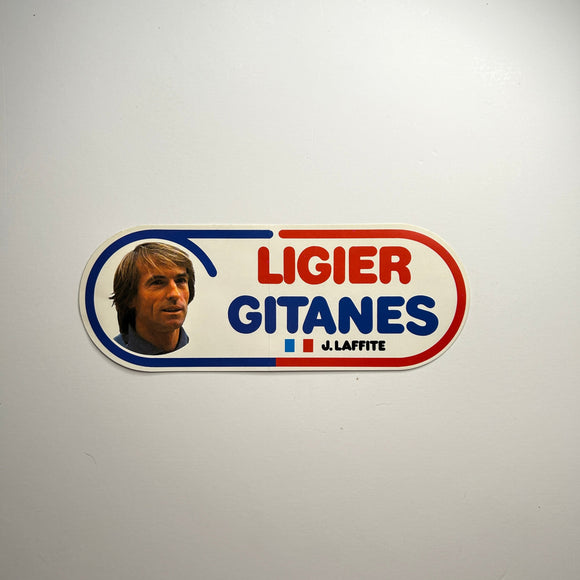 Original Ligier Gitanes J. Laffite Decal