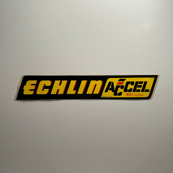 Original Echlin Accel BEI Systems Decal