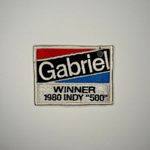 Original Gabriel 1980 Indy 500 Winner Patch