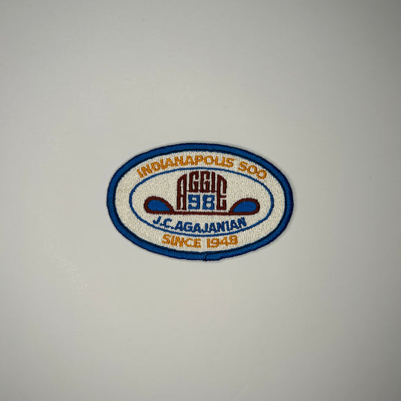 Original Indianapolis 500 J.C. Agajanian Since 1948 Patch