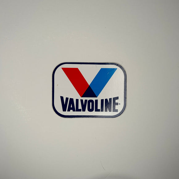 Original Valvoline Decal Rectangle