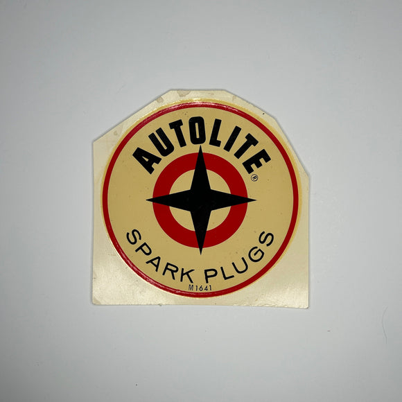 Original Autolite Spark Plugs Waterslide Decal