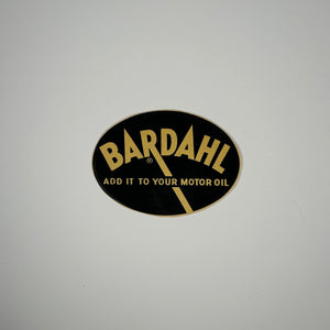 Original Bardahl Waterslide Decal