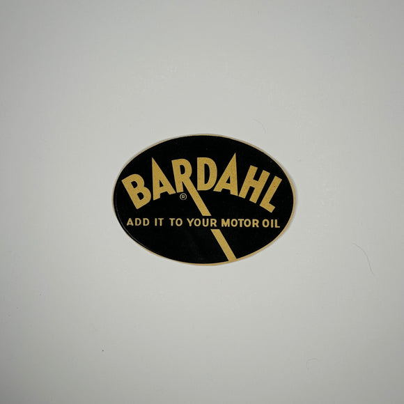 Original Bardahl Waterslide Decal