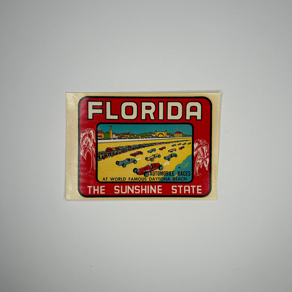 Original Florida The Sunshine State Waterslide Waterslide Decal