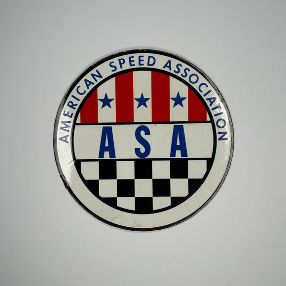 Original American Speed Association ASA Decal