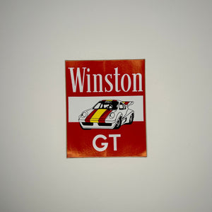 Original Winston GT Decal