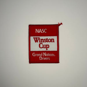 Original NASCAR Winston Cup Grand National Drivers Patch