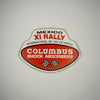 Original Mexico XI Rally International De Las 20 Horas Columbus Shock Absorbers Decal