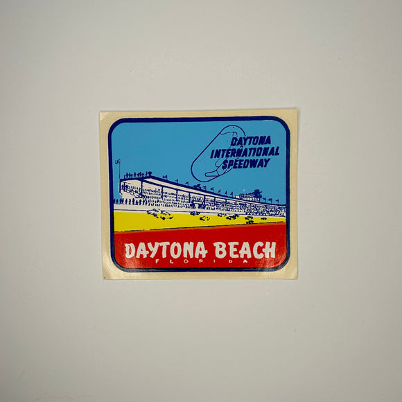 Original Daytona International Speedway Waterslide Decal