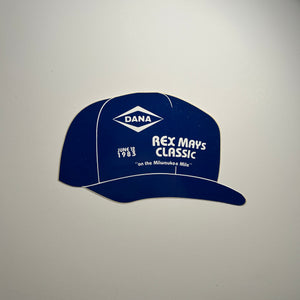 Original 1983 Rex Mays Classic  Milwaukee Hat Decal