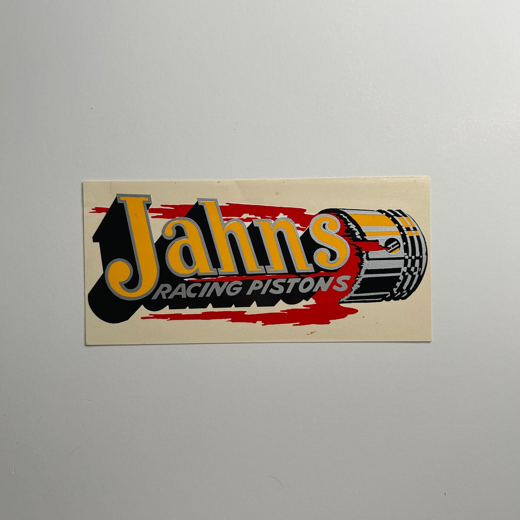 Original Jahns Racing Pistons Waterslide Decal