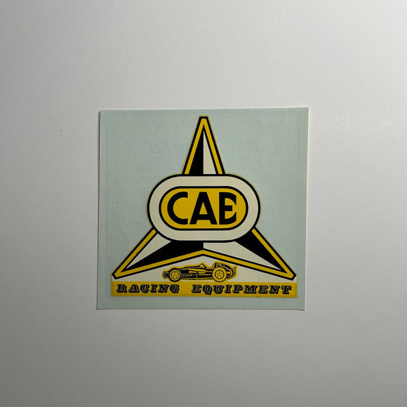 Original CAE Culbert Automotive Engineering Racing Equipment Waterslide Decal