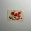 Original Pure Firebird Gasolines Waterslide Decal