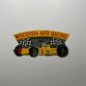 Original Wisconsin Auto Racing Milwaukee Decal