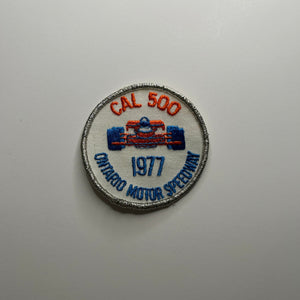 Original Cal 500 1977 Ontario Motor Speedway Patch