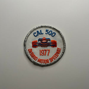 Original Cal 500 1977 Ontario Motor Speedway Patch