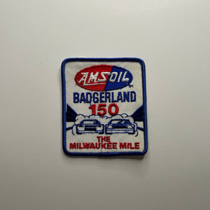 Original Amsoil Badgerland 150 The Milwaukee Mile Patch