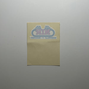 Original NIR Nashville International Raceway Reversed Decal