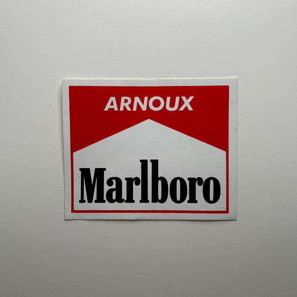 Original Arnoux Marlboro Decal