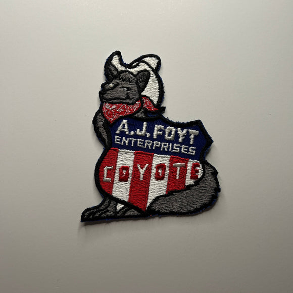 Original A.J. Foyt Enterprises Coyote Patch