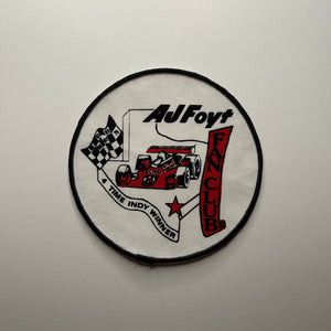 Original A.J. Foyt Fan Club Patch