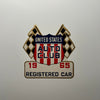Original USAC United States Auto Club 1965 Registered Car Decal