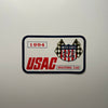 Original USAC United States Auto Club 1994 Registered Car Decal