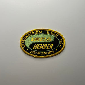 Original ISCA International Show Car Association Member Patch