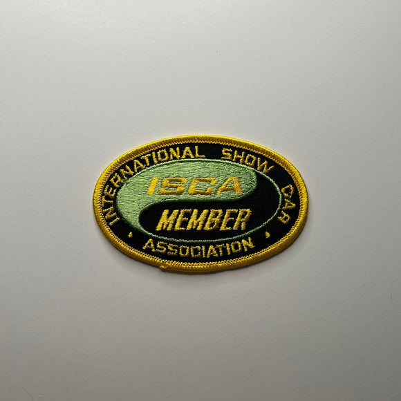 Original ISCA International Show Car Association Member Patch