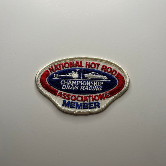 Original NHRA National Hot Rod Association Member Championship Drag Racing Patch