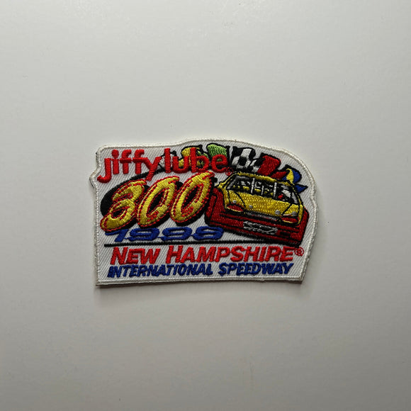 Original Jiffylube 300 1998 New Hampshire International Speedway Patch