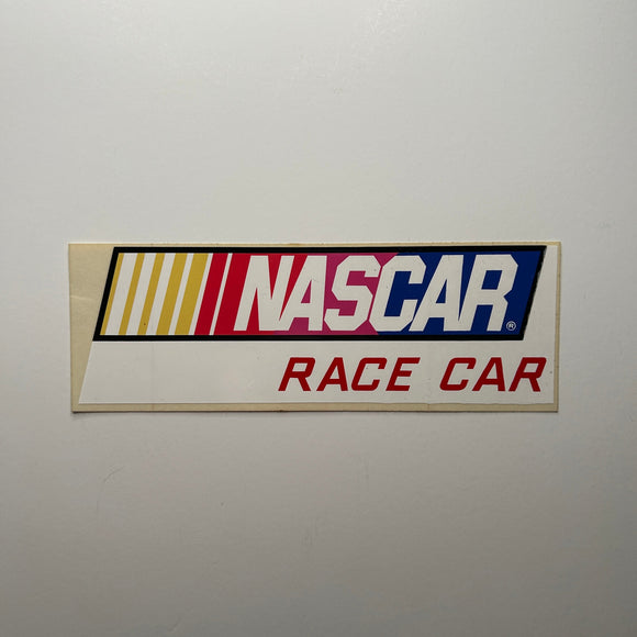 Original NASCAR Race Car Decal