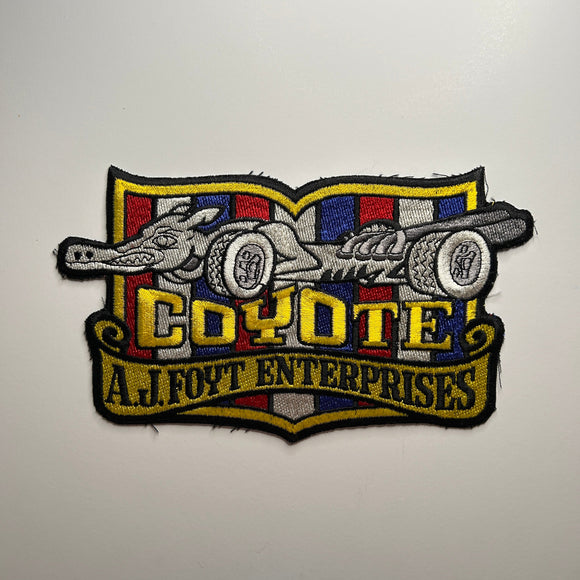 Original A.J. Foyt Enterprises Coyote Patch