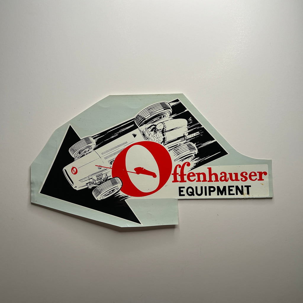 Original Offenhauser Equipment Waterslide Decal