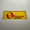 Original Offenhauser Equipment Waterslide Decal