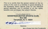 1977 Goodyear Motor Sports Club Full Member W.P. Nowostawski Credential