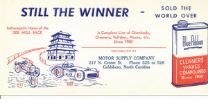 Blue Ribbon Indianapolis 500 Mile Race Ad