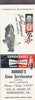 Jack Rutherfurd and his Ferrari Champion Spack Plugs Ronnie's Esso Servicecenter Matchbook Cover