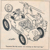 "Sounded Like the Motor Was Missing on That Last Lap" Comic Newsprint by Homer