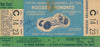 1957 Hoosier Hundred Ticket. Signed by Rodger Ward.