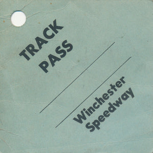 Winchester Speedway Track Pass