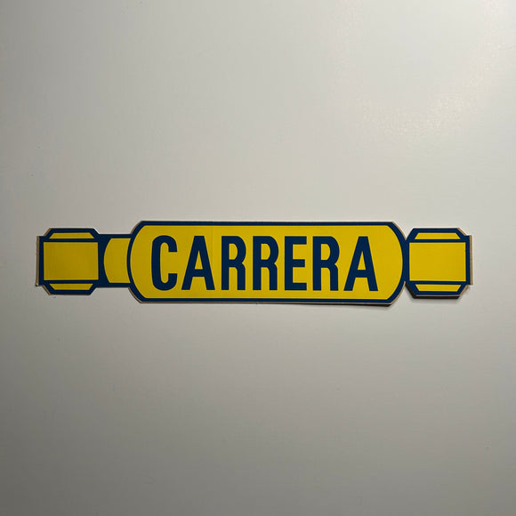 Original Carrera Decal