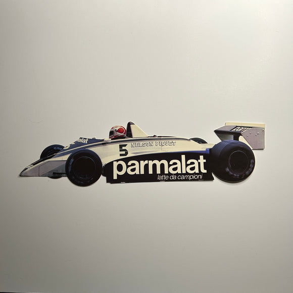 Original Parmalat Car Decal