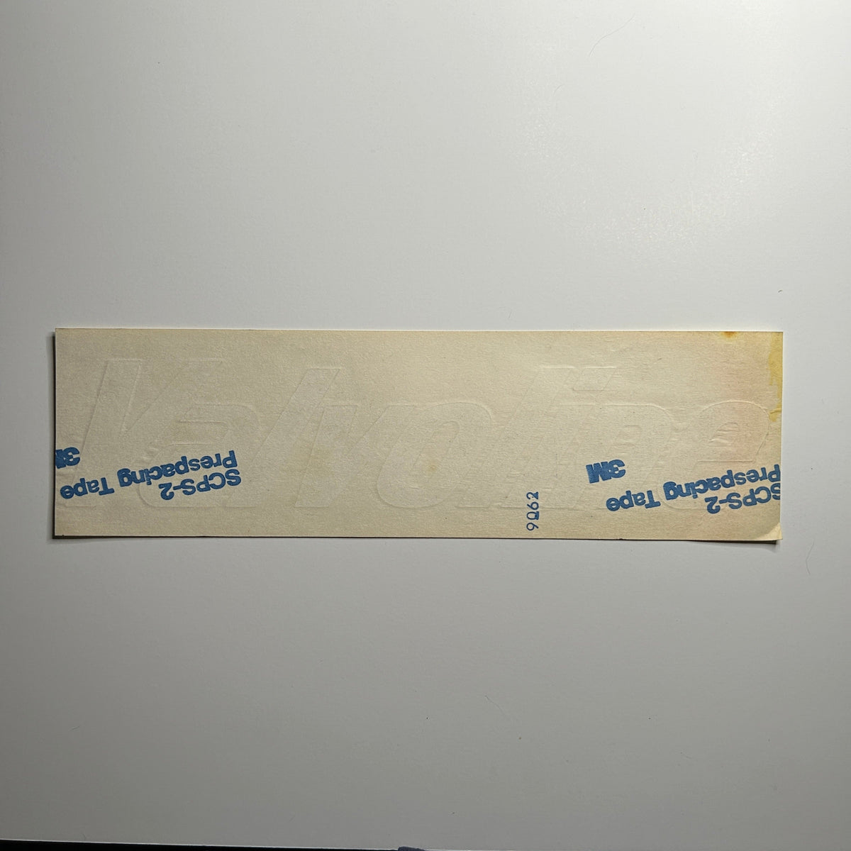 Original White Valvoline Decal Radius Nation