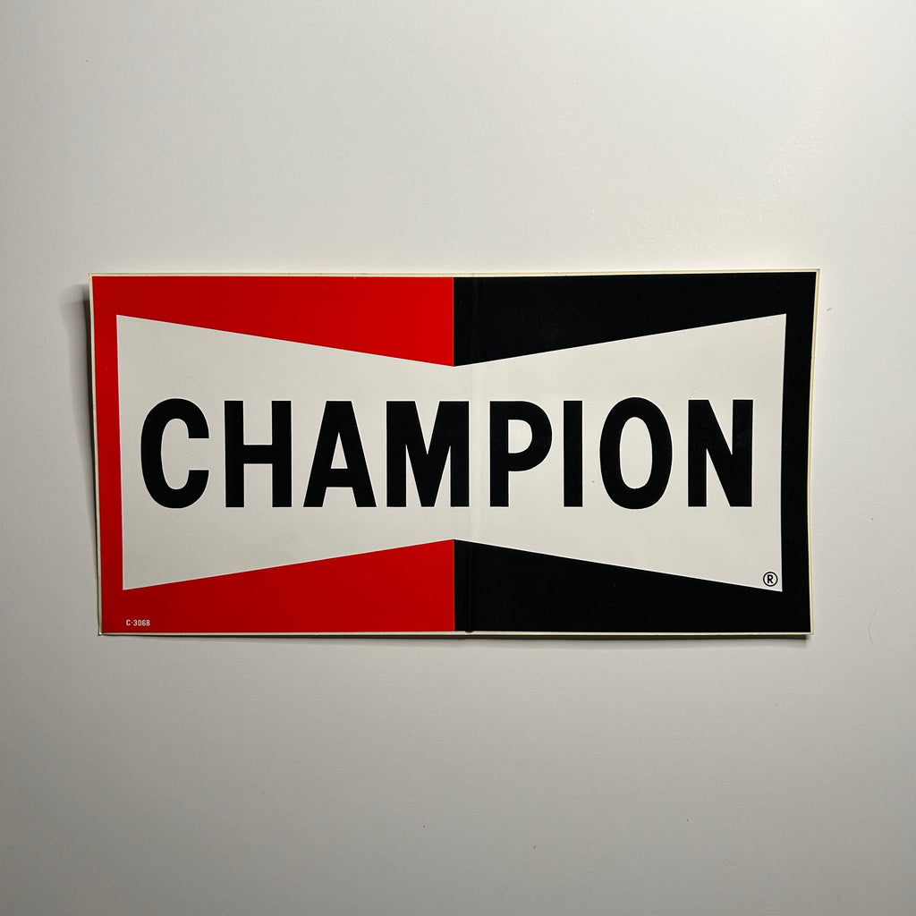 Original Champion Decal